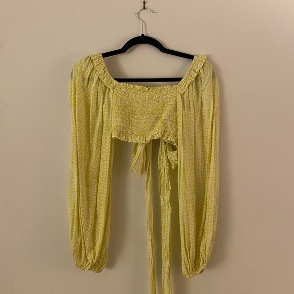 Wrap crop top - Picture 3 of 6